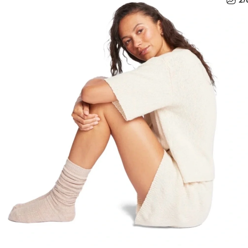 Pudus Cable Knit Sweater Socks